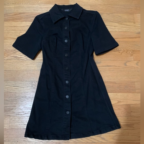 & Other Stories Denim Mini Dress - Picture 1 of 3